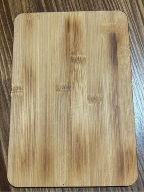 Hand Torched Bamboo Cutting Board